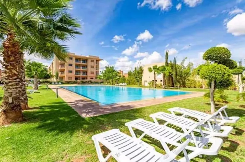 Appartement Luxueux A La Residence Coralia Marrakesz 0*,